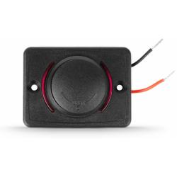 ACV 2 x USB-A Opbouwbehuizing Waterdicht 12 / 24 Volt (64 x 48 MM)