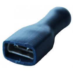 ACV ProLine Kabelschoenen PRO 6,3 MM Blauw Female 1,5 - 2,5 mm2 (10 Stuks)