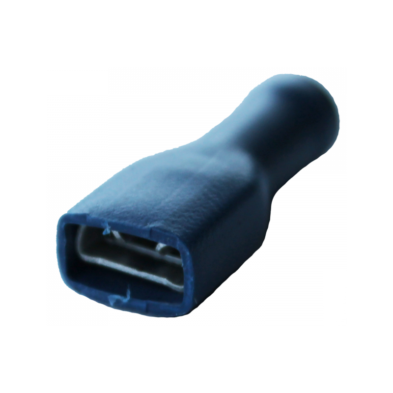 ACV ProLine Kabelschoenen PRO 6,3 MM Blauw Female 1,5 - 2,5 mm2 (10 Stuks)