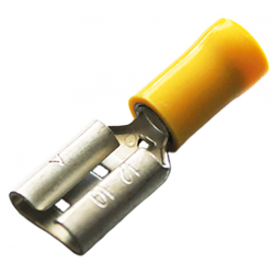 ACV ProLine Kabelschoenen 9,5 MM Geel Female 4,0 - 6,0 mm2 (10 Stuks)