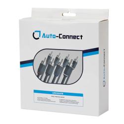 Auto-Connect L2RCA554TB RCA Kabel 4 Kanaals 5,5 M (Level 2)