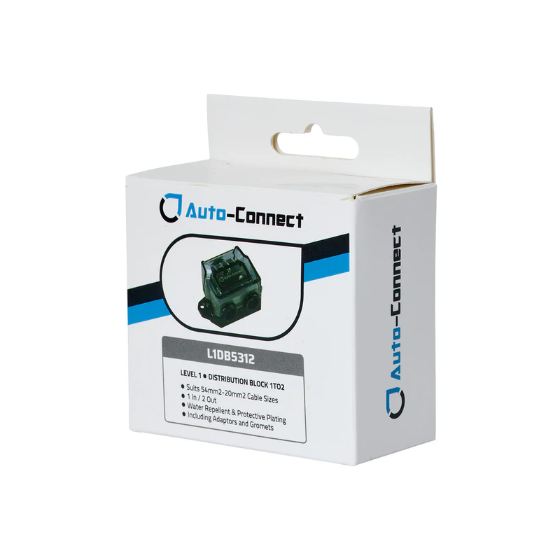 Auto-Connect L1DB5312 Verdeelblok (1 x 54 MM2 + 2 x 20 MM2)