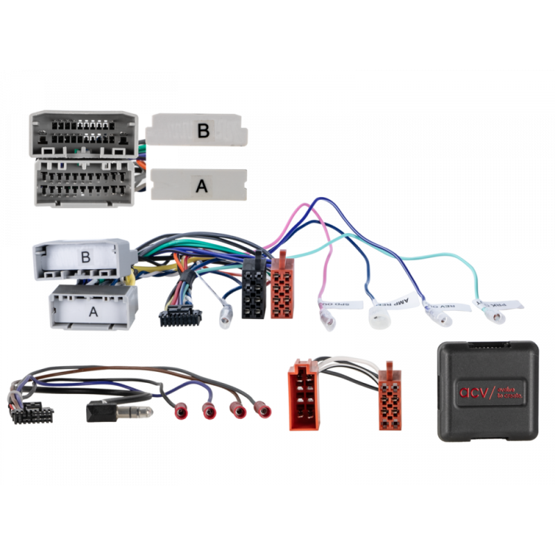 ACV Canbus / Stuurwielinterface Chrysler/Dodge/Jeep/Lancia/Mitsubishi/Volkswagen (Vanaf 2002 - 2018)