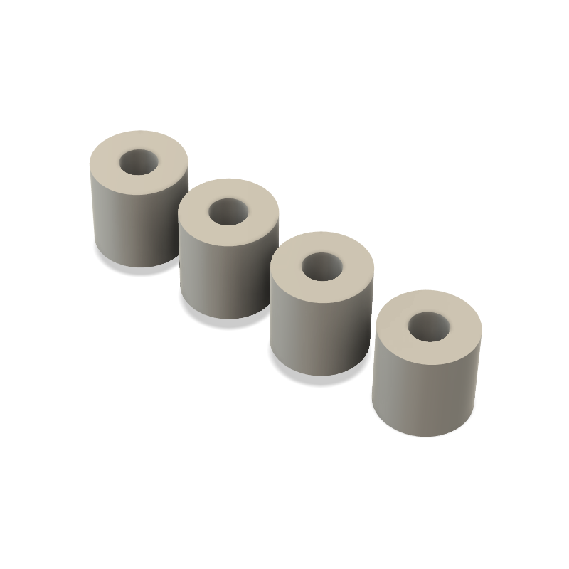 VDBA-3D Afstandsbussen 15 x 15 MM (Set van 4 stuks) VDBA-3D Afstandsbussen 15 x 15 MM (Set van 4 stuks)