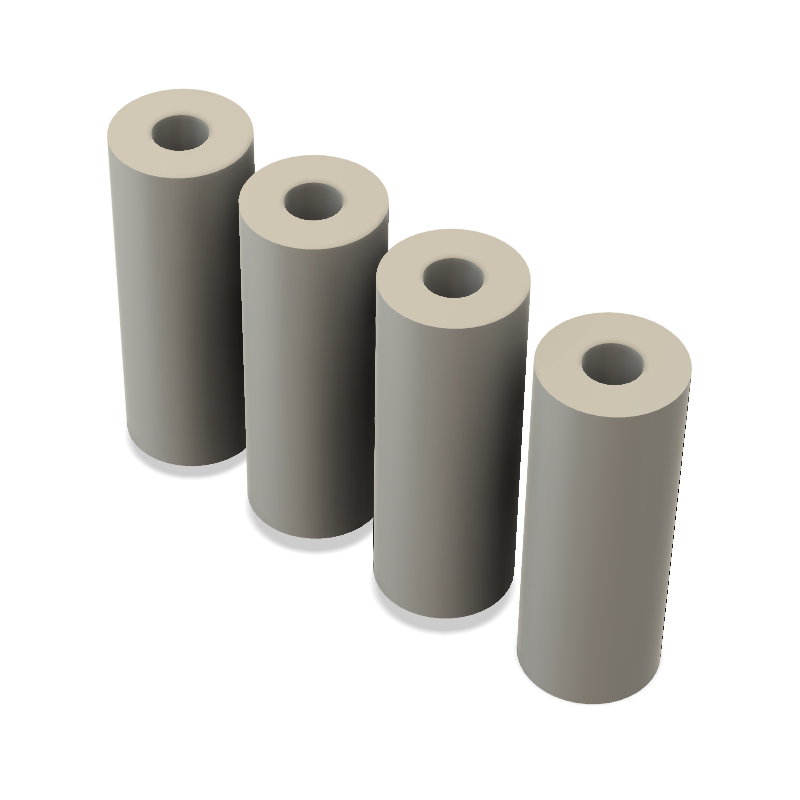 VDBA-3D Afstandsbussen 15 x 40 MM (Set van 4 stuks) VDBA-3D Afstandsbussen 15 x 40 MM (Set van 4 stuks)