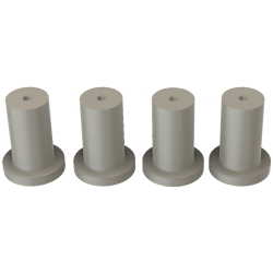 VDBA-3D Borgdoppen 30 x 40 MM (Set van 4 stuks)