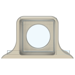 VDBA-3D Alpine Camera Behuizing (Compact + Brede Voet)