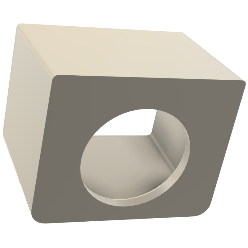 VDBA-3D Kenwood CMOS-740HD Camera Behuizing (Achterkant Montage)