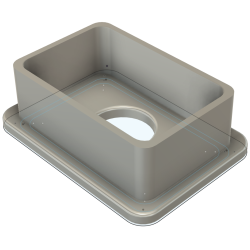 VDBA-3D Fiat Ducato USB Inbouwbehuizing (Middenconsole)