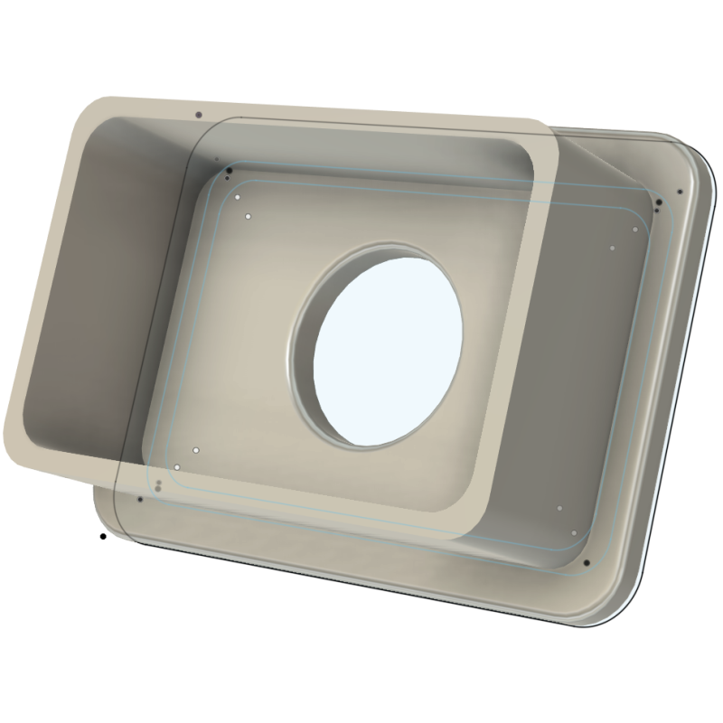 VDBA-3D Fiat Ducato USB Inbouwbehuizing (Middenconsole)