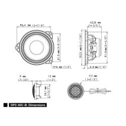 Alpine DP2-40C-B