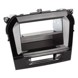 ACV 1DIN/2DIN Inbouwpakket Suzuki Vitara HOOGGLANS ZWART (Vanaf 2015 - 2019)