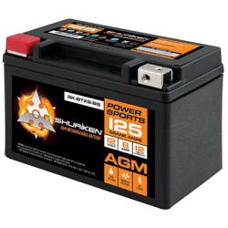 METRA Shuriken 125 CRANK AMPS / 8 AMP AGM 12V Power Sports Accu