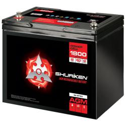 METRA Shuriken 1800W / 80 AMP AGM 12V Accu