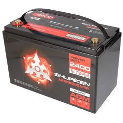 METRA Shuriken 2400W / 120 AMP AGM 12V Accu