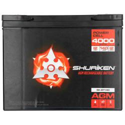 METRA Shuriken 4000W / 140 AMP AGM 12V Accu