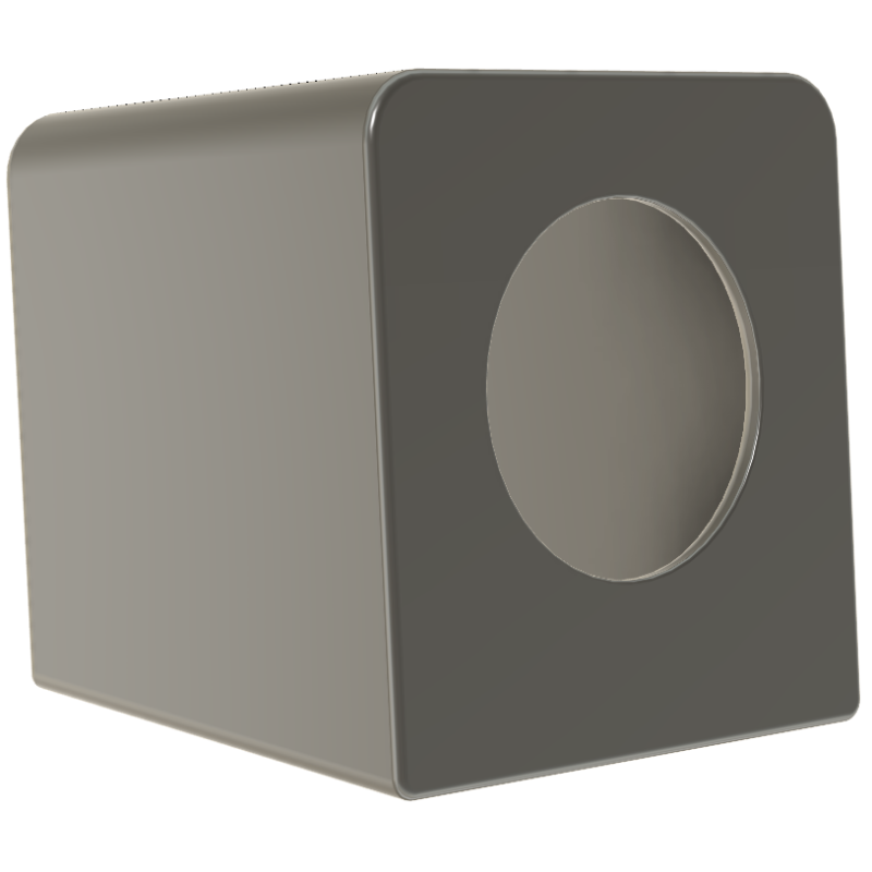 VDBA-3D Kenwood CMOS-230 Camera Behuizing (Achterkant Montage)