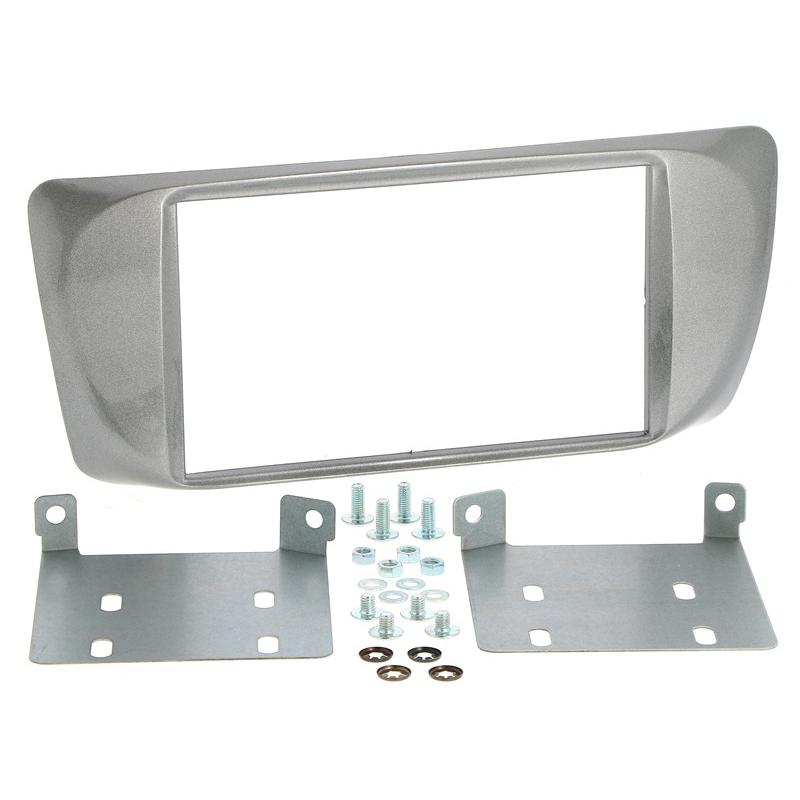 TCP 2DIN Inbouwframe Alfa Giulietta ZILVER (Vanaf 2010 - 2014)