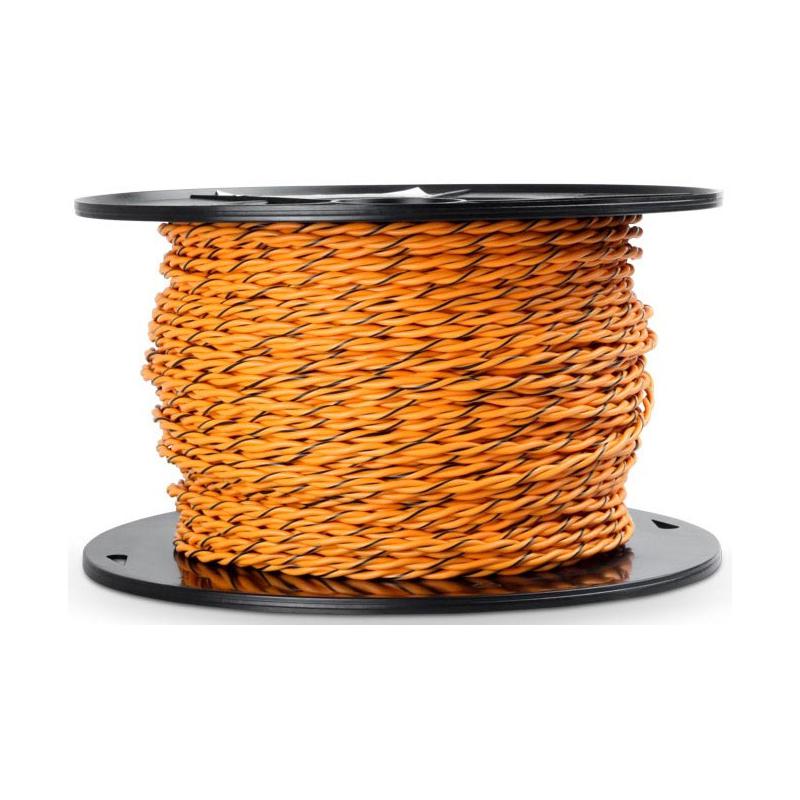 BSL Getwiste Speakerkabel PRO 0,75 QMM (Oranje + Oranje/Zwart)