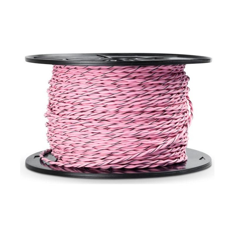 BSL Getwiste Speakerkabel PRO 0,75 QMM (Roze + Roze/Zwart)