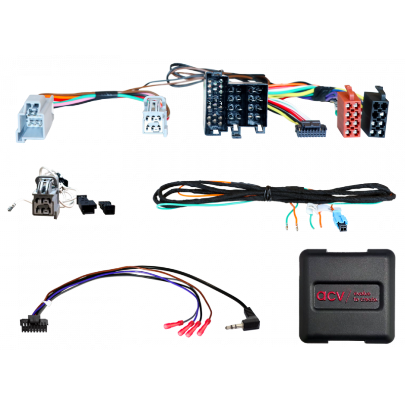 ACV Stuurwielinterface Citroen/Fiat/Opel/Peugeot/Toyota (ISO/Mini ISO) (Vanaf 2021)