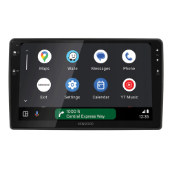 ACV 9 INCH Inbouwframe Audi A4 / Seat Exeo Vanaf 2000 - 2013 (Kenwood DMX80AXS)