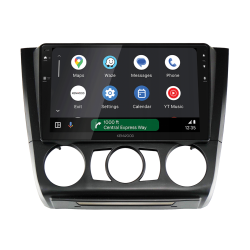 ACV 9 INCH Inbouwframe BMW 1-Serie Vanaf 2007 - 2013 (002)  (Kenwood DMX80AXS)