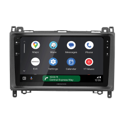 ACV 9 INCH Inbouwframe Mercedes A-Klasse Vanaf 2004 - 2014 (Kenwood DMX80AXS)