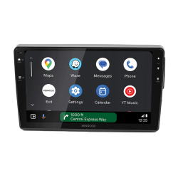 ACV 9 INCH Inbouwframe Mercedes C-Klasse Vanaf 2000 - 2007 (Kenwood DMX80AXS)