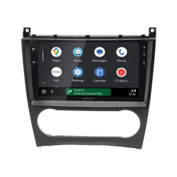 ACV 9 INCH Inbouwframe Mercedes C-Klasse Vanaf 2004 - 2007 (Kenwood DMX80AXS)