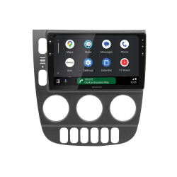 ACV 9 INCH Inbouwframe Mercedes M-Klasse Vanaf 1998 - 2005 (Kenwood DMX80AXS)