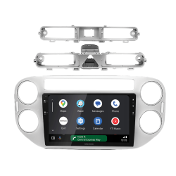 ACV 9 INCH Inbouwframe VW Tiguan Vanaf 2011 - 2016 (Kenwood DMX80AXS)