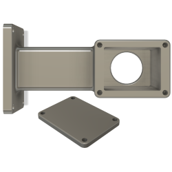 VDBA-3D Kenwood CMOS-740HD Camera Behuizing (Zijkant Montage)