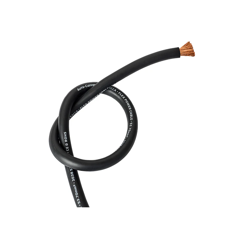 Auto-Connect PC53CCAB 53 MM2 Voedingskabel Zwart (1 Meter)