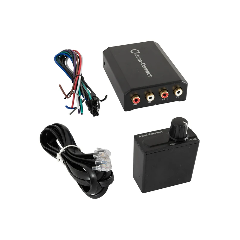 Auto-Connect HLCL34 Premium 4 Kanaals High/Low Signal Converter + Remote