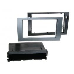 ACV 1DIN/2DIN Inbouwframe Audi A4 / Seat Exeo ANTRACIET (Vanaf 2000)