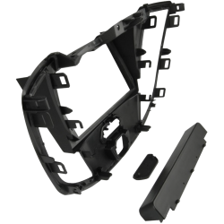 ACV 9 INCH Inbouwframe Ford Transit Vanaf 2014 - 2019 (Zwart) (Kenwood DMX80AXS)