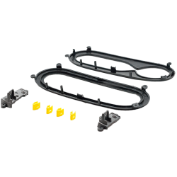 ACV 9 INCH Inbouwframe Renault Clio Vanaf 2012 - 2016 (Kenwood DMX80AXS)