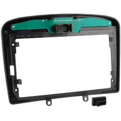 ACV 9 INCH Inbouwframe Peugeot 308 Vanaf 2007 - 2015 (Grijs) (Kenwood DMX80AXS)