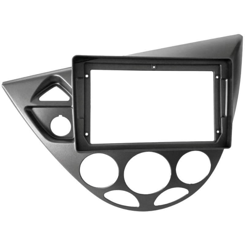 ACV 9 INCH Inbouwframe Ford Focus Vanaf 1998 - 2005 (Zilver) (Kenwood DMX80AXS)