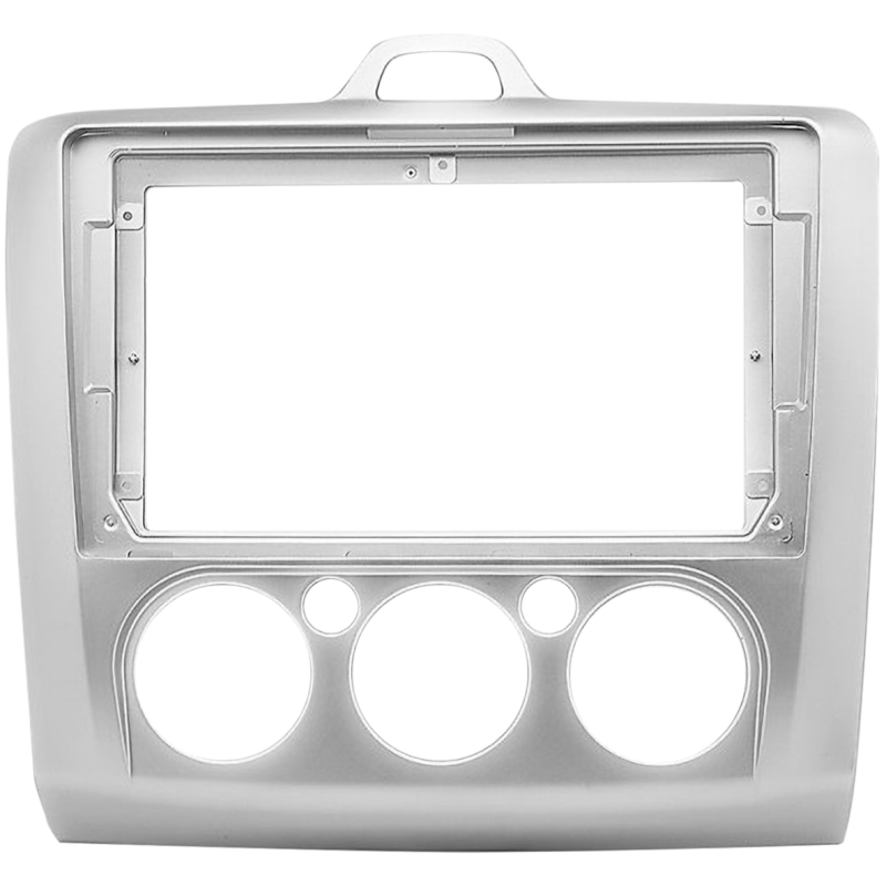ACV 9 INCH Inbouwframe Ford Focus Vanaf 2004 - 2011 (Zilver Airco) (Kenwood DMX80AXS)