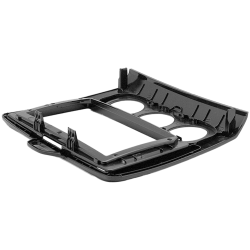ACV 9 INCH Inbouwframe Ford Focus Vanaf 2004 - 2011 (Piano Zwart Airco) (Kenwood DMX80AXS)