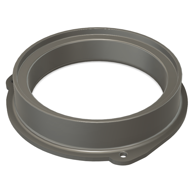 VDBA-3D Audi /Seat Speakerringenset Achterdeuren 16,5 CM (Vanaf 2011 t/m 2025)