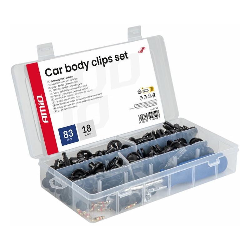 AMiO Automotive Clip en Pin Assortiment V2 (83 Delig)