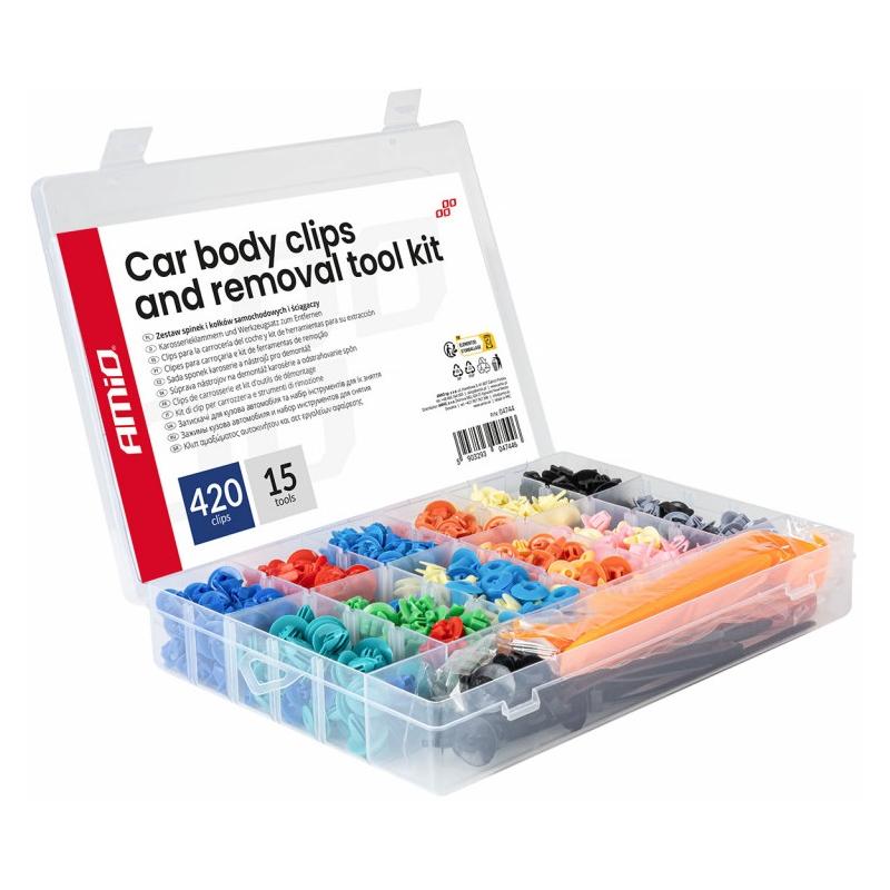 AMiO Automotive Clip Assortiment V4 (420 Delig)