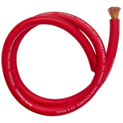 Auto-Connect PC53OFCR 53 MM2 100% Koper Voedingskabel Rood (1 Meter)