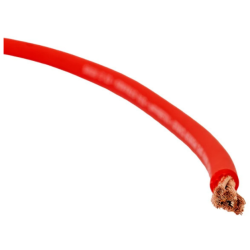 Auto-Connect PC10OFCR 10 MM2 100% Koper Voedingskabel Rood (1 Meter)