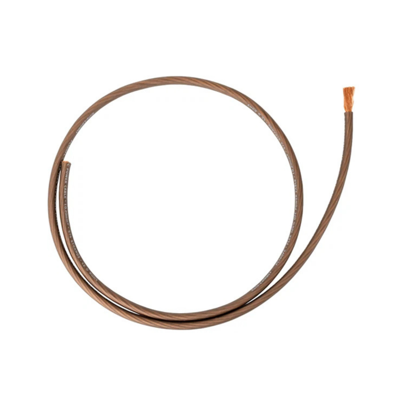 Auto-Connect PC10OFCB 10 MM2 100% Koper Voedingskabel Zwart (1 Meter)