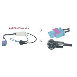 ACV AM/FM Diversity Antenne adapter Audi/Seat/Skoda/Volkswagen (003)