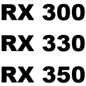 Lexus RX 300 / RX 330 / RX 350 (Bouwjaar 1998 - 2009) | MB Car Audio